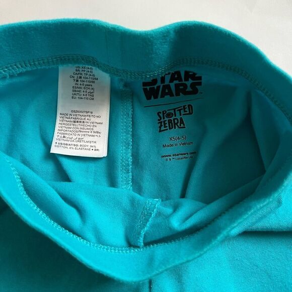 Star Wars Kids leggings 2 size 4-5 - Picture 2 of 3
